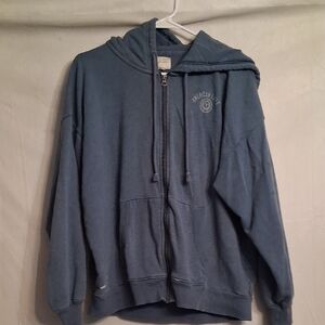 American Eagle Zip Up Hooded Sweatshirt Size Small
